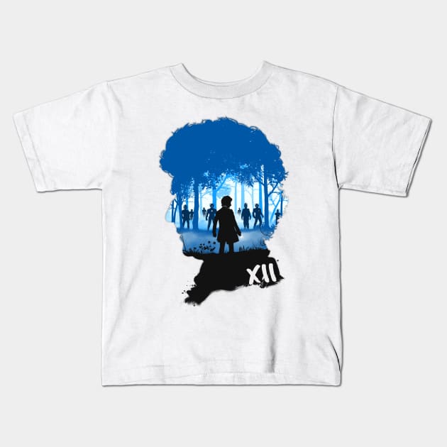 The Twelfth Doctor (The Doctor Falls) Kids T-Shirt by MrSaxon101